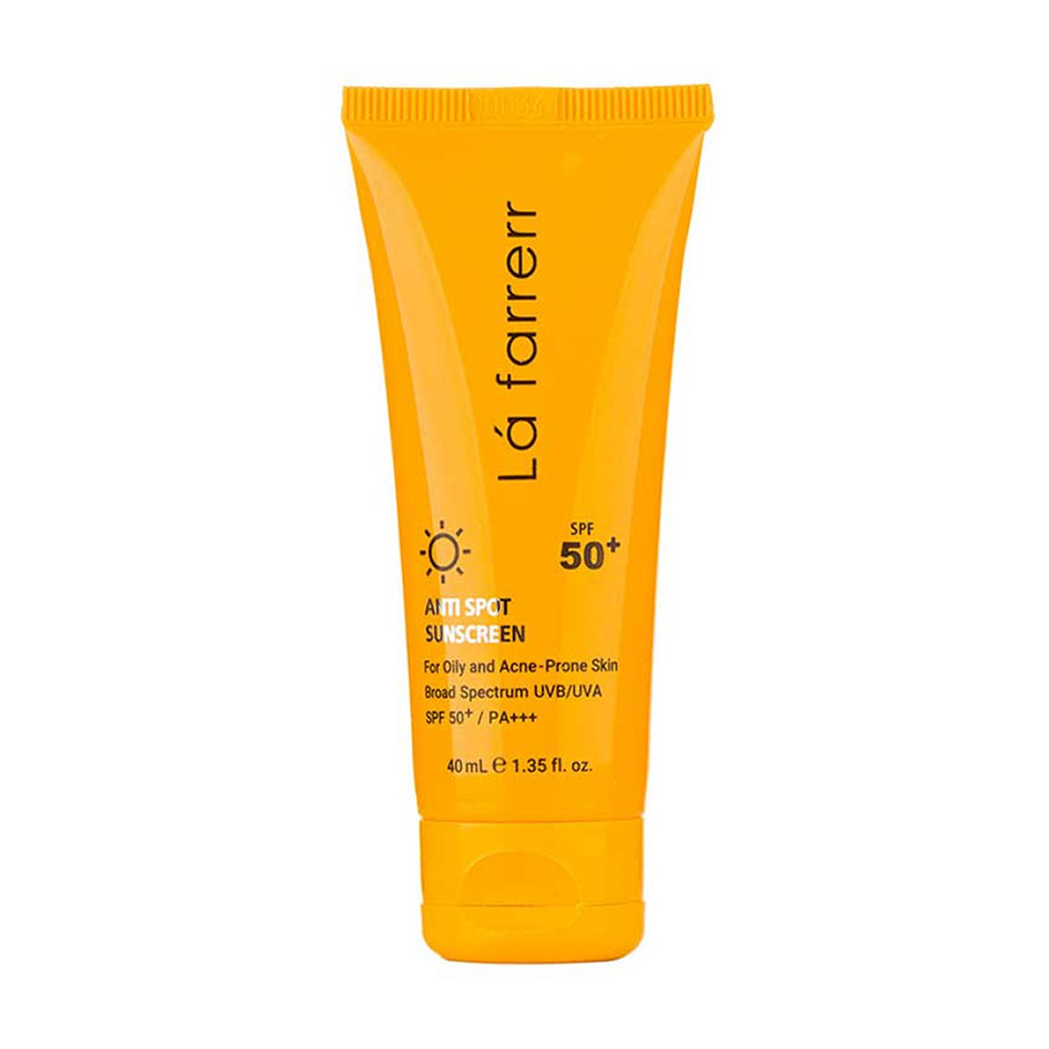 کرم ضد آفتاب و ضد لک بی رنگ SPF50 - 40 میلی لیتر