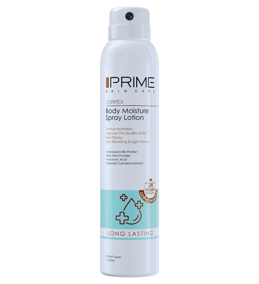 اسپری لوسیون بدن آبرسان Long Lasting - 200 میلی لیتر