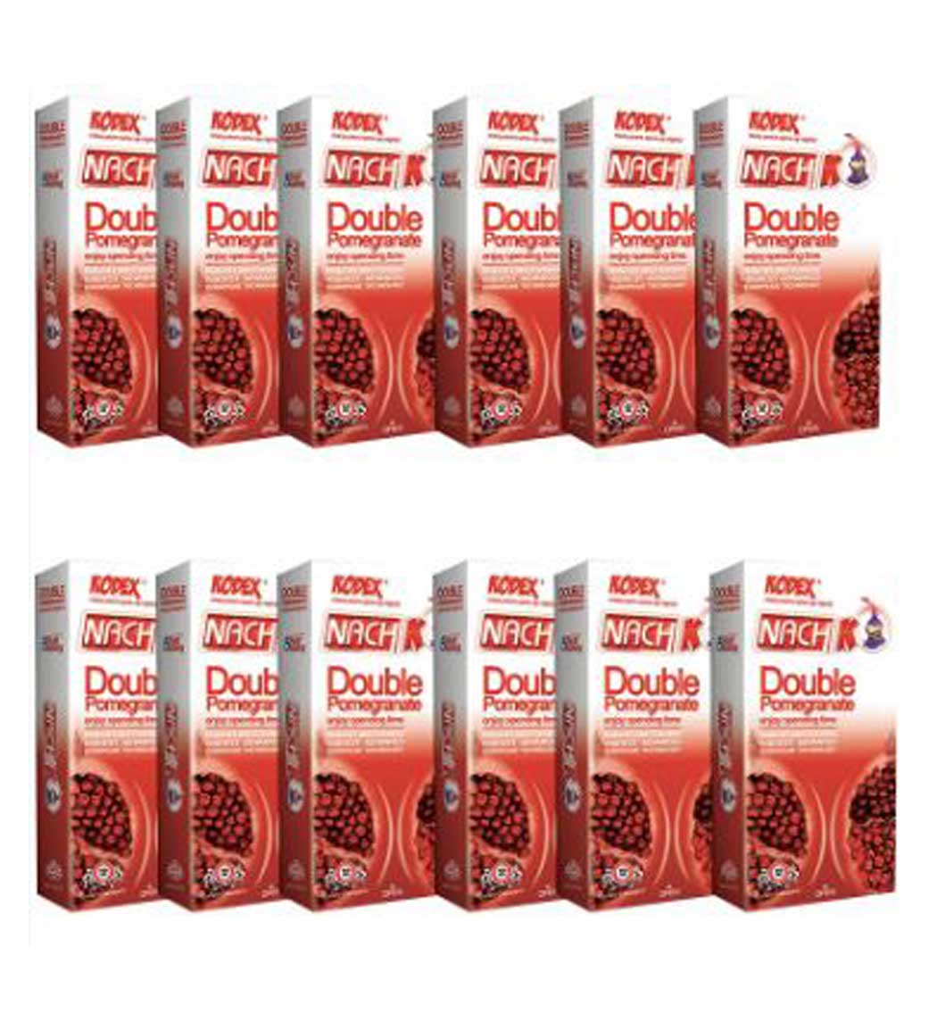کاندوم Double Pomegranate - 12 عددی