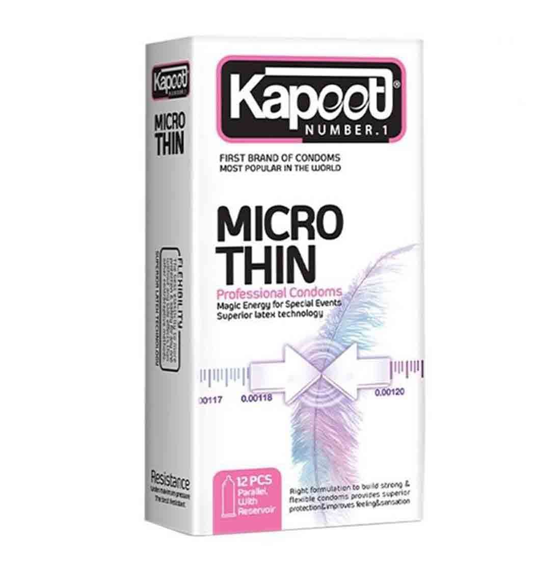 کاندوم Micro Thin - 12 عددی