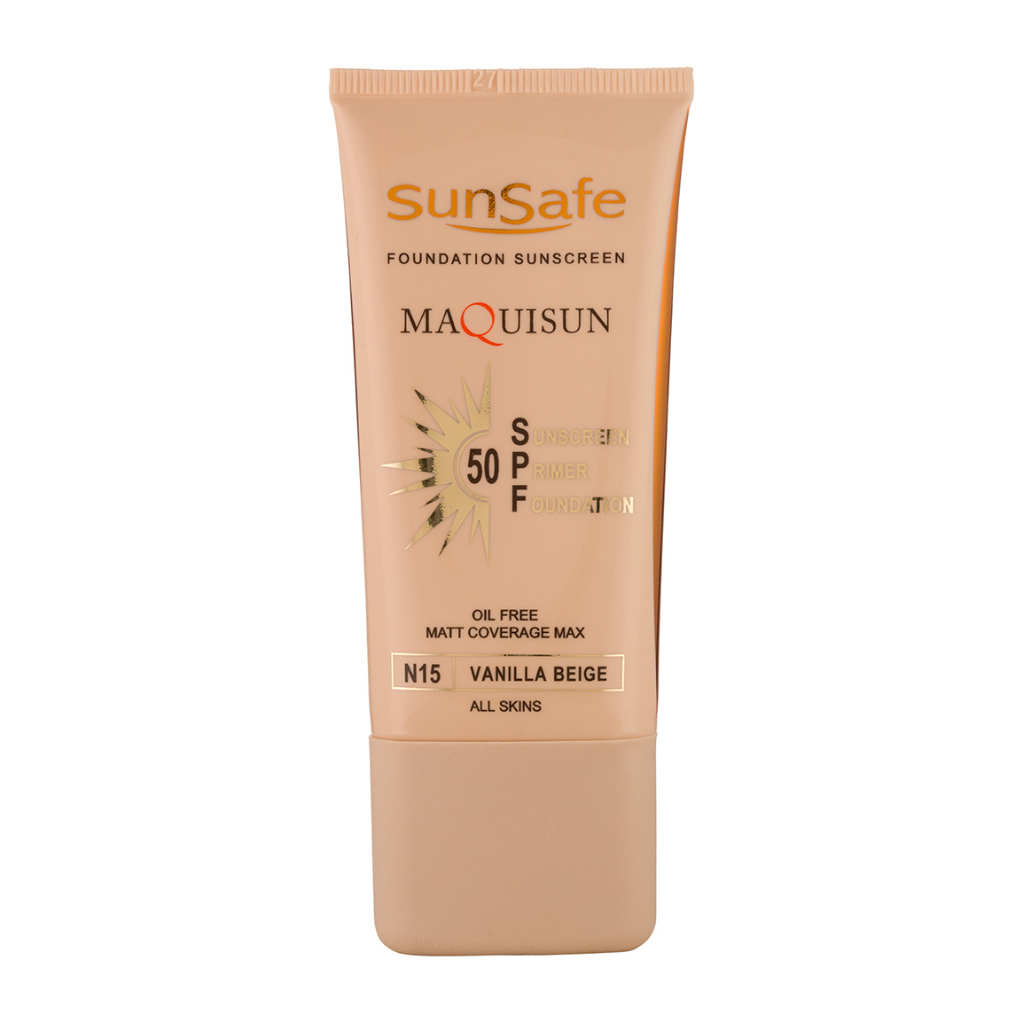 کرم ضدآفتاب رنگی MAQUISUN - 40 میلی لیتر
