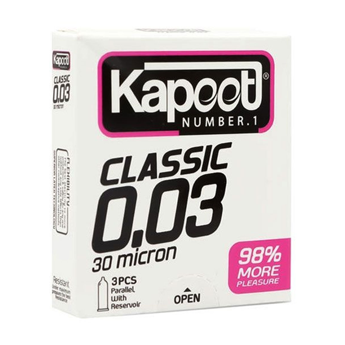 کاندوم Classic 30 micron - 3 عددی