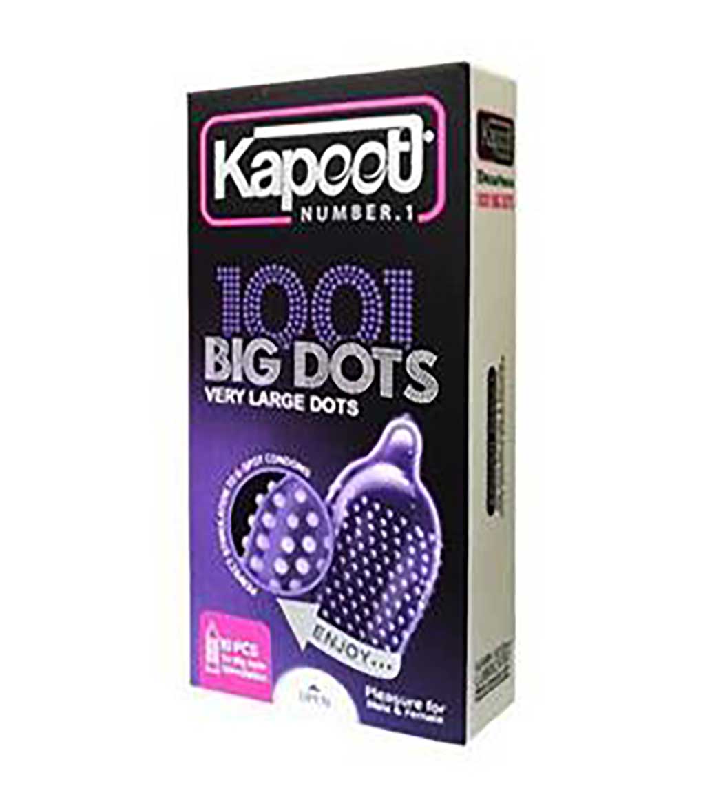 کاندوم BIG DOTS - 10 عددی