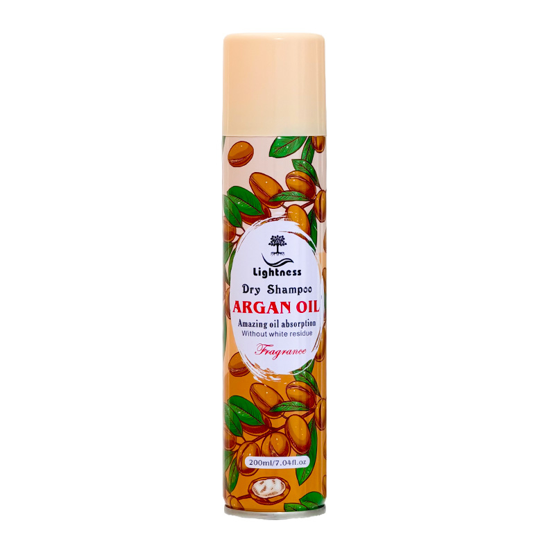 شامپو خشک لایتنس Argan Oil موهای چرب - 200 میلی لیتر