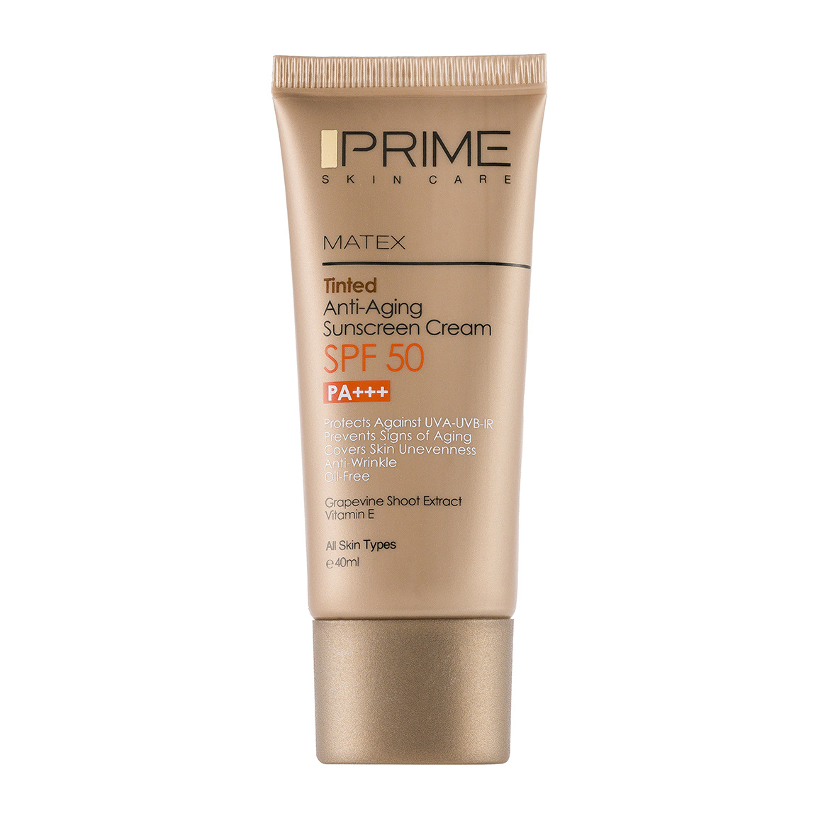 ضد آفتاب رنگی SPF 50 - 40 میلی لیتر